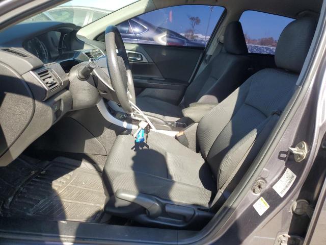 1HGCR2F38EA154099 - 2014 HONDA ACCORD LX GRAY photo 7