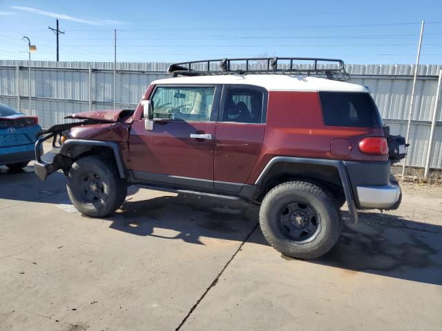 JTEBU11FX8K050986 - 2008 TOYOTA FJ CRUISER MAROON photo 2