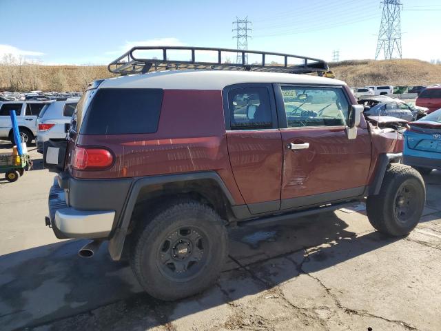 JTEBU11FX8K050986 - 2008 TOYOTA FJ CRUISER MAROON photo 3