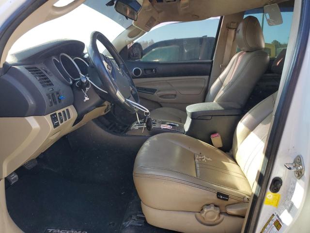 5TFJU4GN9EX053702 - 2014 TOYOTA TACOMA DOUBLE CAB PRERUNNER WHITE photo 7