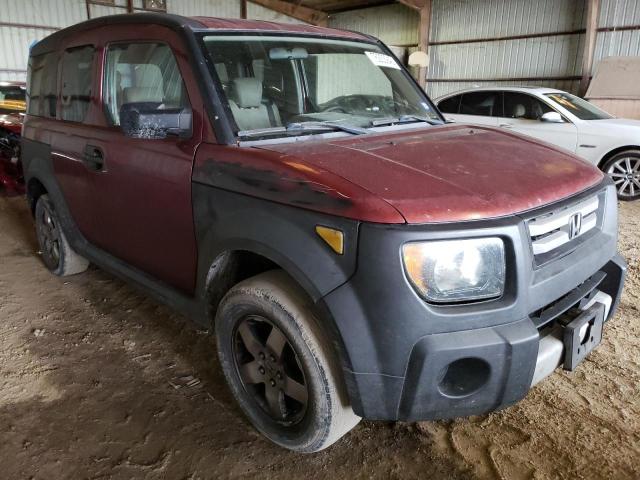 5J6YH18317L002391 - 2007 HONDA ELEMENT LX BURGUNDY photo 4