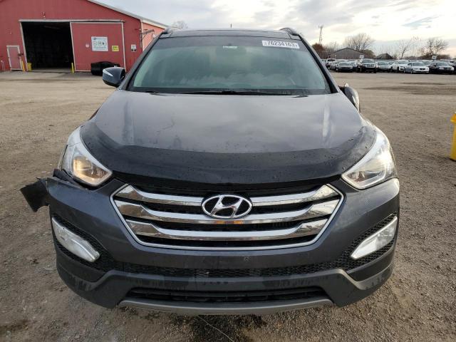 5XYZUDLA9FG270306 - 2015 HYUNDAI SANTA FE S GRAY photo 5