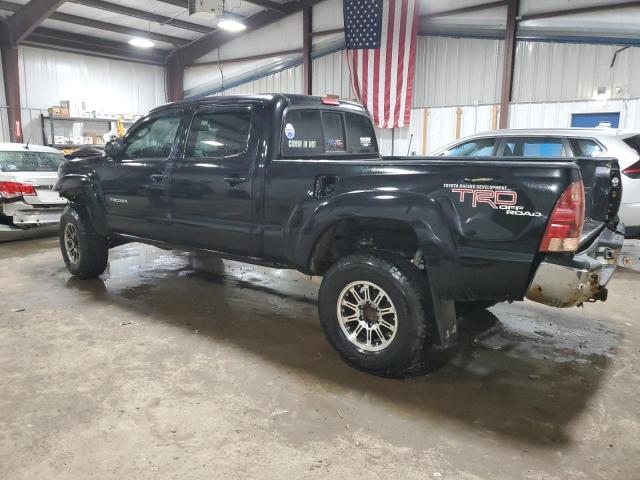 5TEMU52N35Z084253 - 2005 TOYOTA TACOMA DOUBLE CAB LONG BED BLACK photo 2