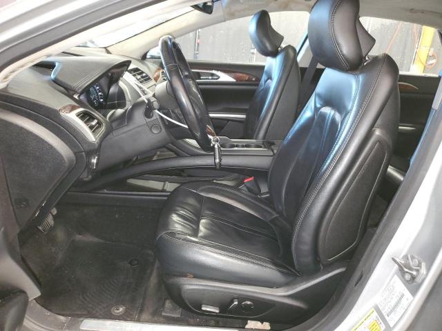 3LN6L2JK3FR610072 - 2015 LINCOLN MKZ SILVER photo 7