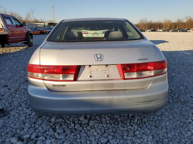 1HGCM56403A046288 - 2003 HONDA ACCORD LX SILVER photo 6