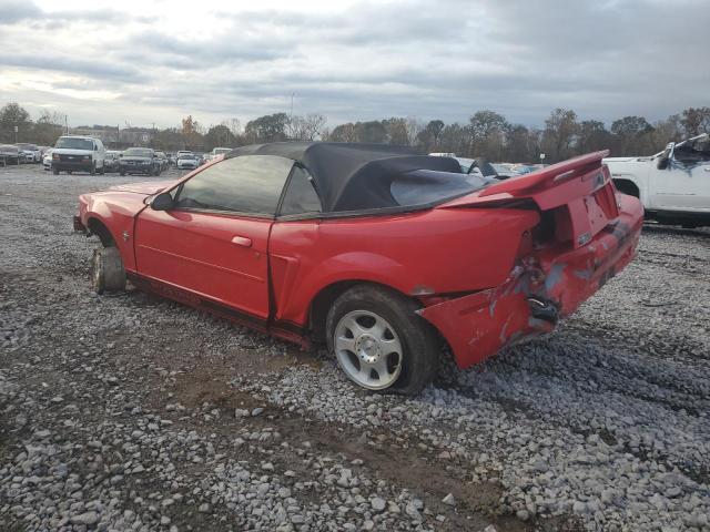 1FAFP44462F227306 - 2002 FORD MUSTANG RED photo 2