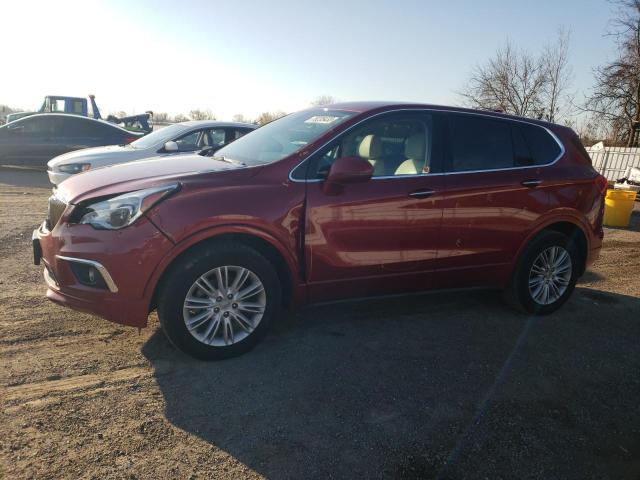 LRBFXCSA7HD150736 - 2017 BUICK ENVISION PREFERRED RED photo 1