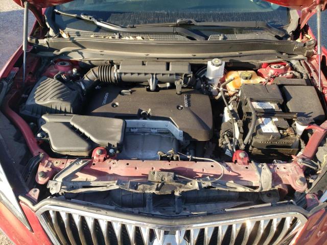 LRBFXCSA7HD150736 - 2017 BUICK ENVISION PREFERRED RED photo 12