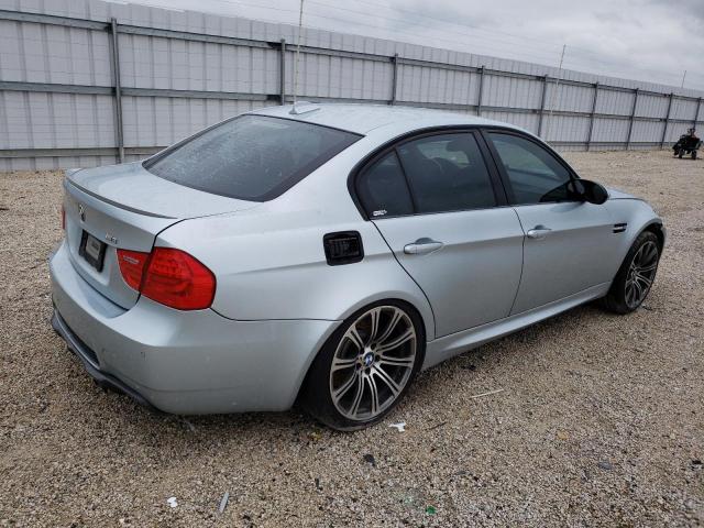 WBSPM9C50BE203693 - 2011 BMW M3 SILVER photo 3