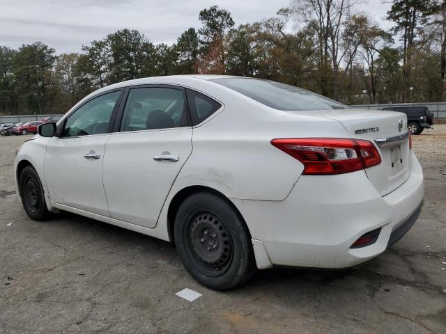 3N1AB7AP8HY269886 - 2017 NISSAN SENTRA S WHITE photo 2