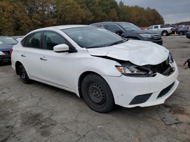 3N1AB7AP8HY269886 - 2017 NISSAN SENTRA S WHITE photo 4