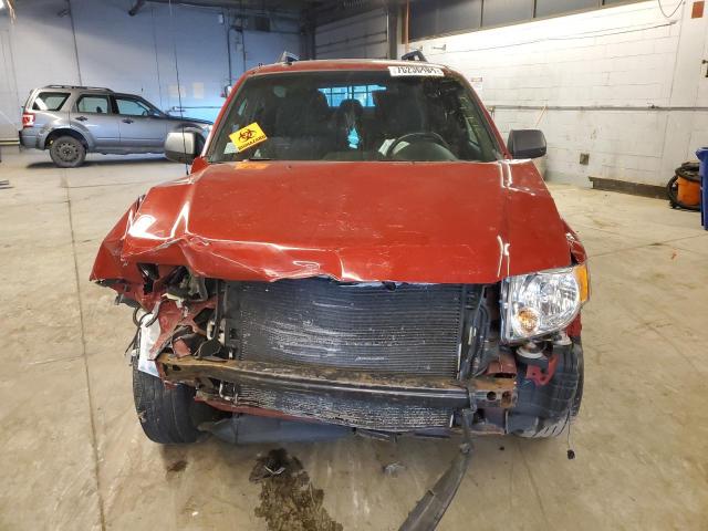 1FMCU0D79AKD10092 - 2010 FORD ESCAPE XLT RED photo 5