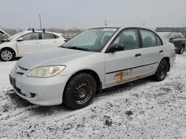 2HGES15395H021118 - 2005 HONDA CIVIC DX VP Gümüş foto 1