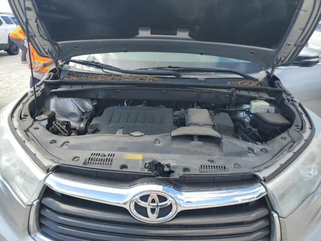 5TDKKRFH4GS505504 - 2016 TOYOTA HIGHLANDER XLE Gümüş foto 12