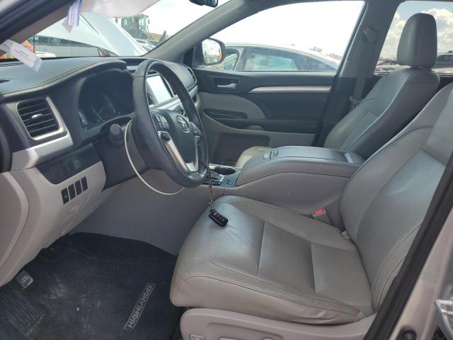 5TDKKRFH4GS505504 - 2016 TOYOTA HIGHLANDER XLE Gümüş foto 7