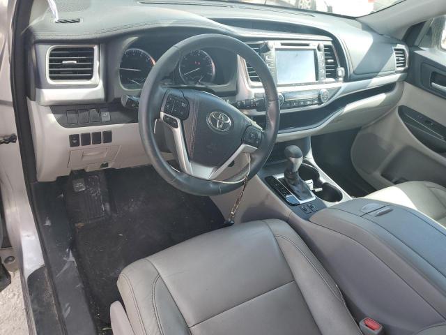 5TDKKRFH4GS505504 - 2016 TOYOTA HIGHLANDER XLE Gümüş foto 8