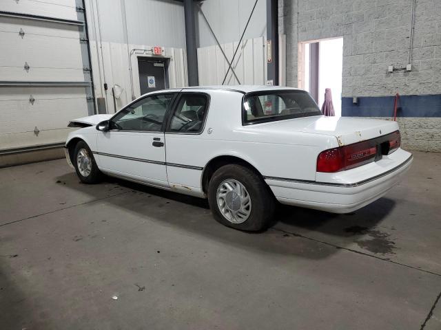 1MEPM6040MH628476 - 1991 MERCURY COUGAR LS WHITE photo 2