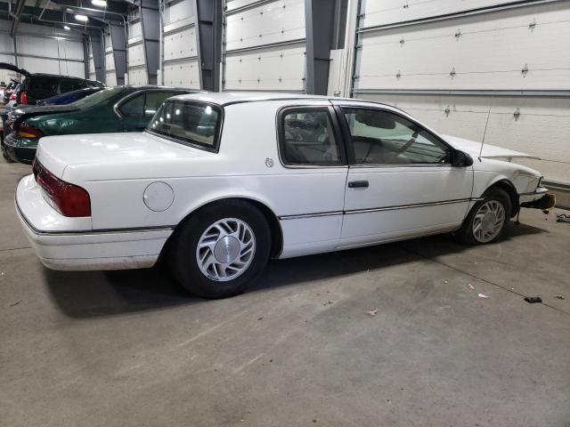 1MEPM6040MH628476 - 1991 MERCURY COUGAR LS WHITE photo 3