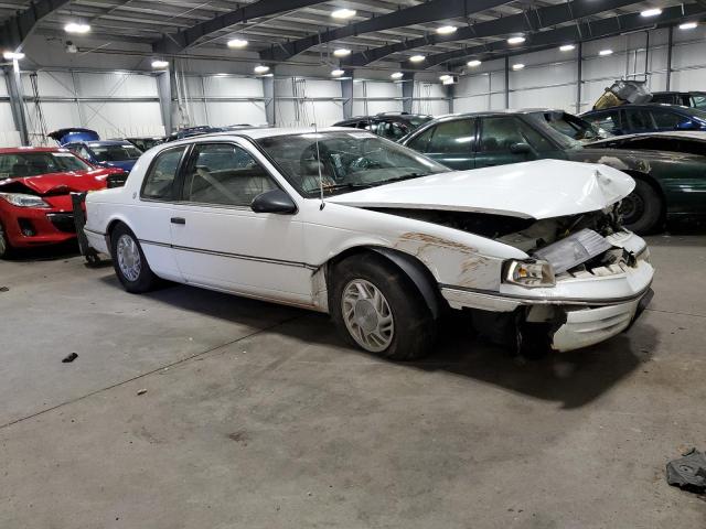 1MEPM6040MH628476 - 1991 MERCURY COUGAR LS WHITE photo 4