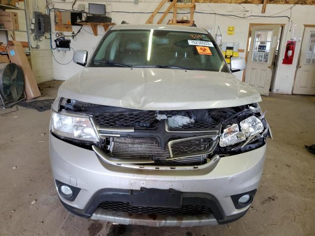 3C4PDCDG7ET124238 - 2014 DODGE JOURNEY LIMITED SILVER photo 5