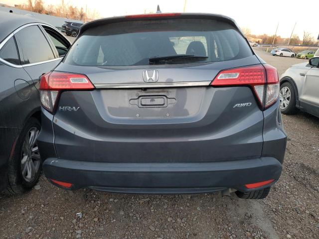 3CZRU6H37KG701575 - 2019 HONDA HR-V LX GRAY photo 6