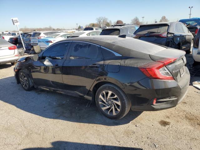 2HGFC2F76JH575185 - 2018 HONDA CIVIC EX BLACK photo 2