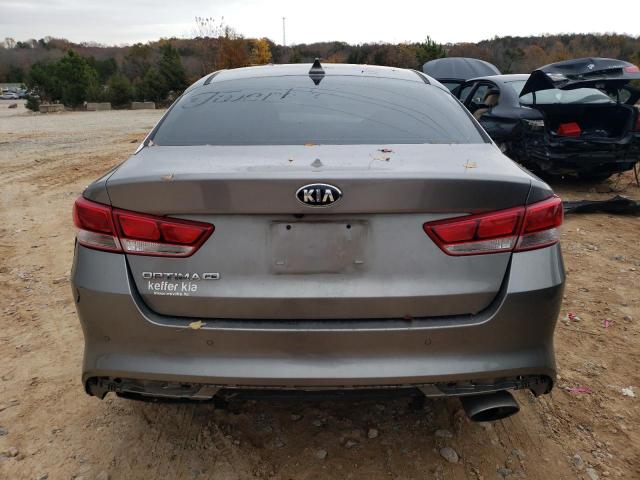 5XXGT4L3XJG208549 - 2018 KIA OPTIMA LX GRAY photo 6