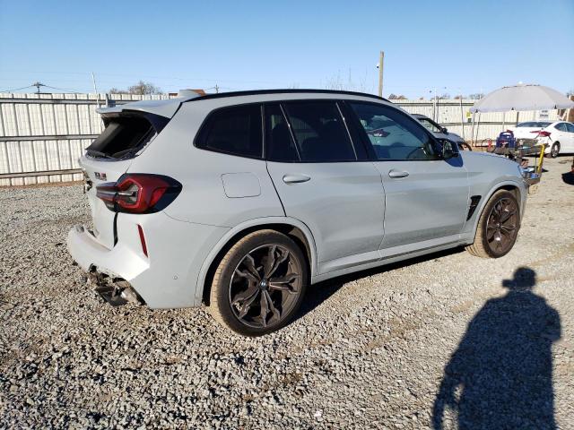 5YM13EC05N9K97166 - 2022 BMW X3 M GRAY photo 3