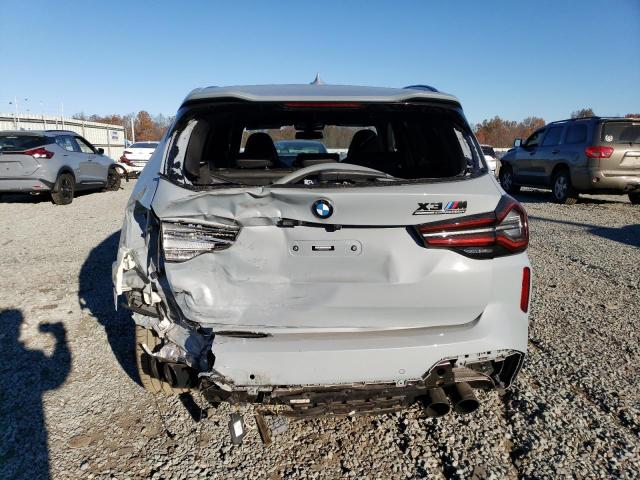 5YM13EC05N9K97166 - 2022 BMW X3 M GRAY photo 6