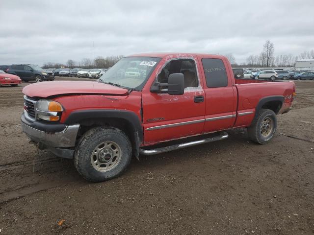 1GTGK29U52Z192430 - 2002 GMC NEW SIERRA K2500 RED photo 1