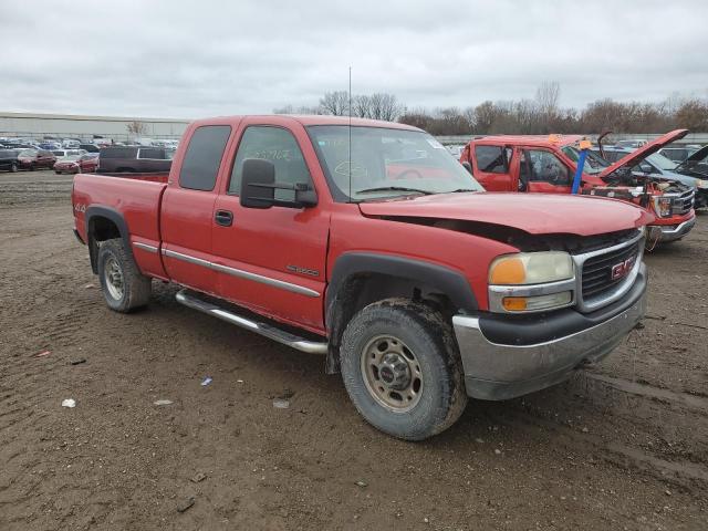 1GTGK29U52Z192430 - 2002 GMC NEW SIERRA K2500 RED photo 4