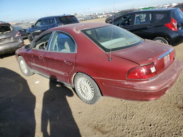 1MEFM50U32G605752 - 2002 MERCURY SABLE GS RED photo 2