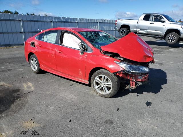 1G1BE5SMXH7113473 - 2017 CHEVROLET CRUZE LT RED photo 4