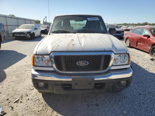 1FTYR15E55PB05103 - 2005 FORD RANGER SUPER CAB WHITE photo 5