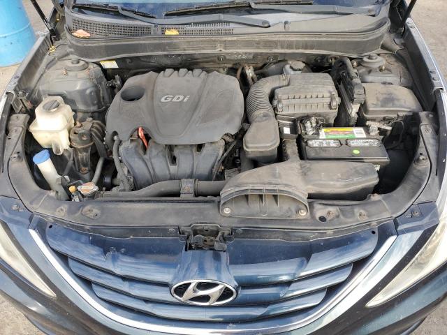 5NPEB4AC0BH291492 - 2011 HYUNDAI SONATA GLS BLUE photo 11