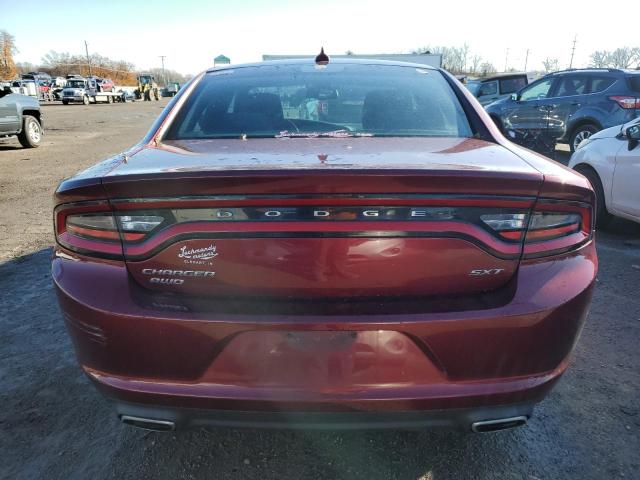 2C3CDXJG2HH563861 - 2017 DODGE CHARGER SXT RED photo 6