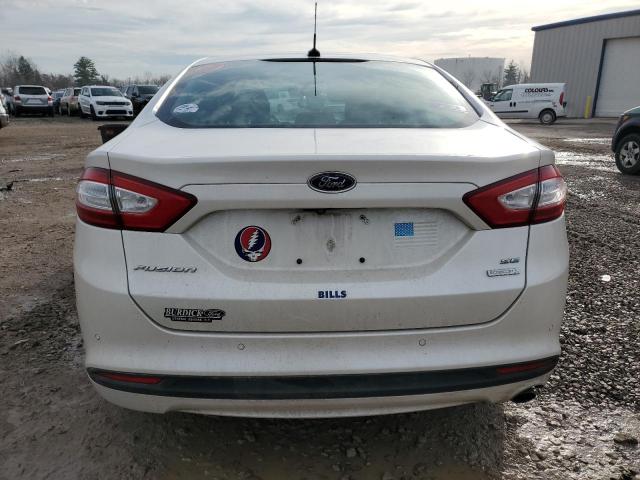 3FA6P0HD4FR232323 - 2015 FORD FUSION SE WHITE photo 6