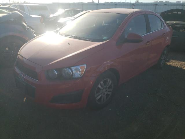 1G1JC5SH7D4190415 - 2013 CHEVROLET SONIC LT RED photo 1