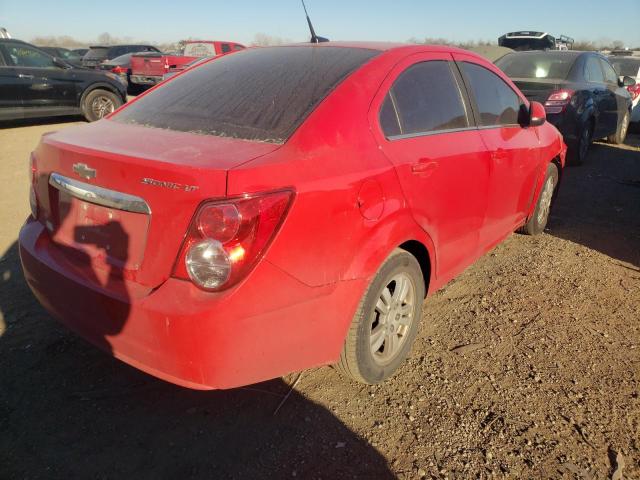 1G1JC5SH7D4190415 - 2013 CHEVROLET SONIC LT RED photo 3