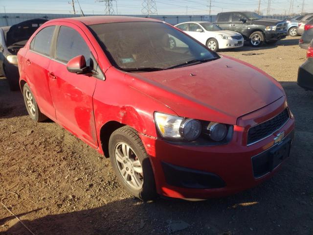 1G1JC5SH7D4190415 - 2013 CHEVROLET SONIC LT RED photo 4