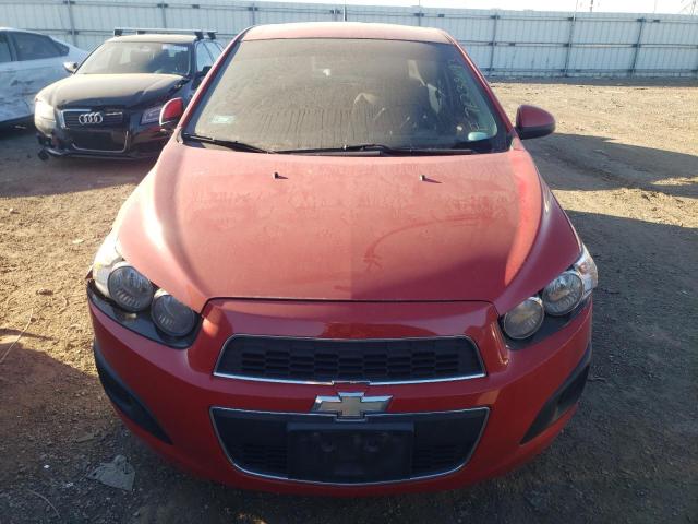 1G1JC5SH7D4190415 - 2013 CHEVROLET SONIC LT RED photo 5