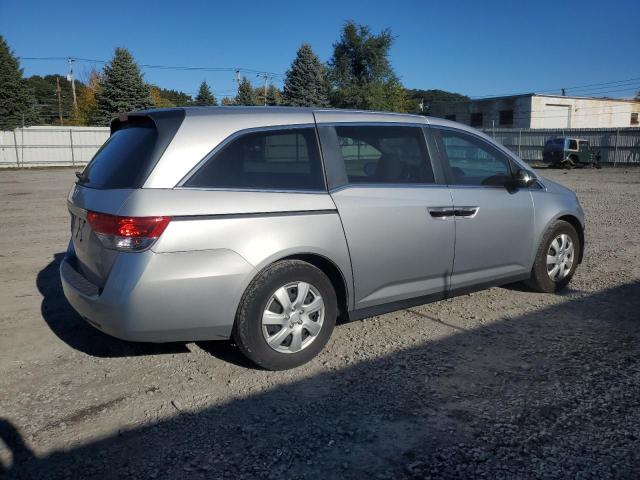 5FNRL5H27EB105385 - 2014 HONDA ODYSSEY LX SILVER photo 3