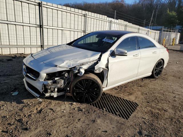 WDDSJ4GB3JN514617 - 2018 MERCEDES-BENZ CLA 250 4MATIC WHITE photo 1