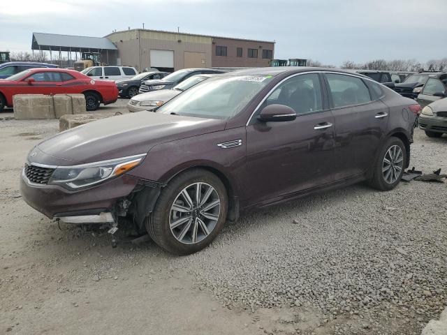 5XXGU4L17LG397899 - 2020 KIA OPTIMA EX MAROON photo 1