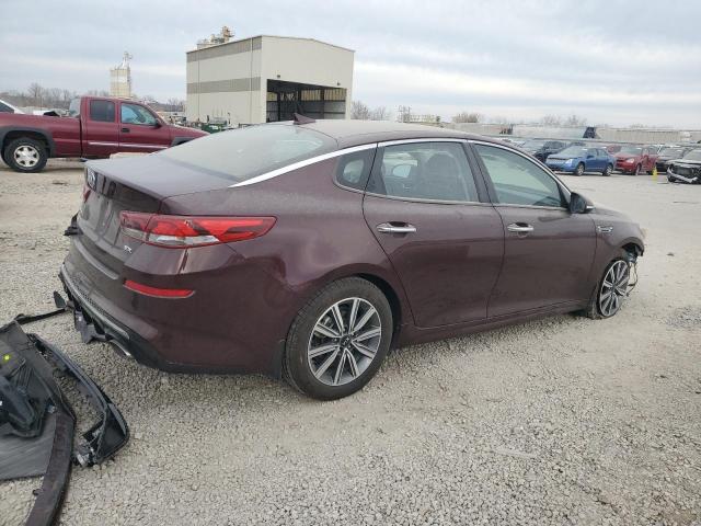 5XXGU4L17LG397899 - 2020 KIA OPTIMA EX MAROON photo 3