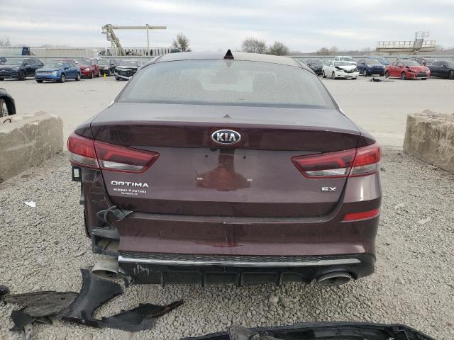 5XXGU4L17LG397899 - 2020 KIA OPTIMA EX MAROON photo 6