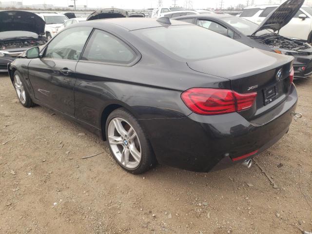 WBA4W9C50KAG89854 - 2019 BMW 440XI BLACK photo 2