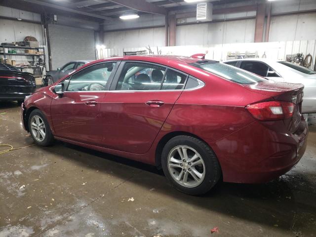 1G1BE5SM5J7111524 - 2018 CHEVROLET CRUZE LT RED photo 2