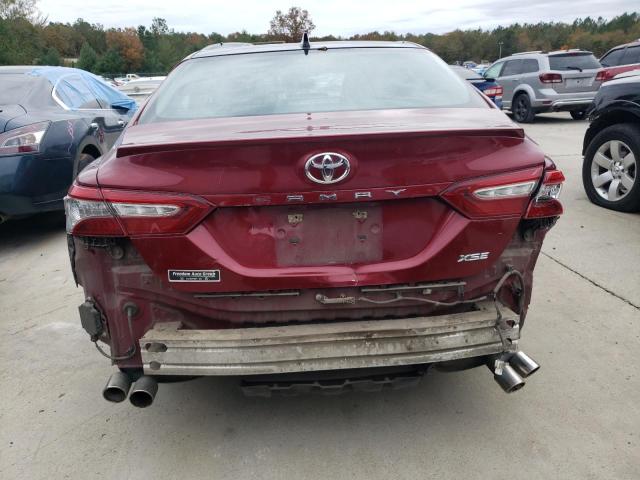 4T1B61HK8JU500271 - 2018 TOYOTA CAMRY XSE RED photo 6