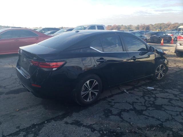 3N1AB8CV4NY291767 - 2022 NISSAN SENTRA SV BLACK photo 3